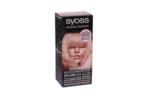 Barva na vlasy Syoss 50ml Světlý růžově zlatoplavý 9-52