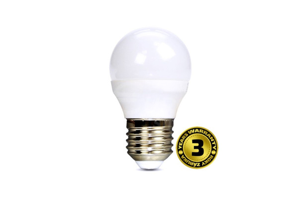 Solight žárovka 8W, 4000K - miniglobe (WZ429-1)