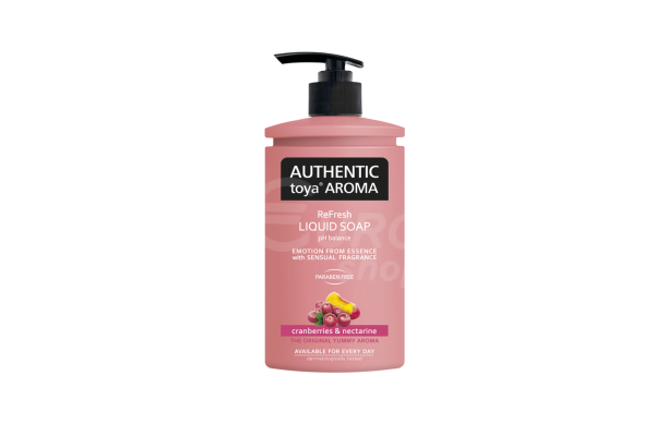 Authentic tekuté mýdlo 400ml Cranberries & Nectarine