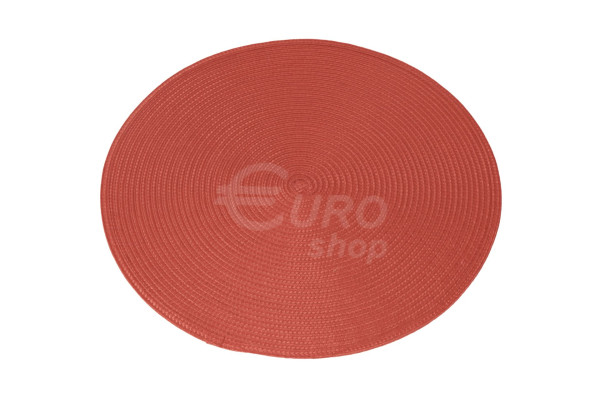 Prostírání BanquetTondo kulaté 38 cm Červené