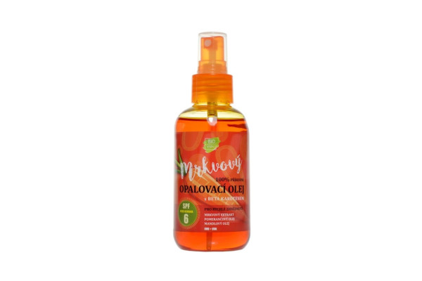 Opalovací olej Vivaco 150ml Mrkvový extract SPF 6