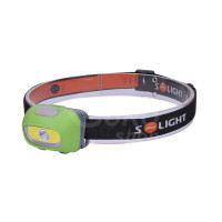 Solight LED čelová svítilna - 5 režimů svícení, 3W (WH24)