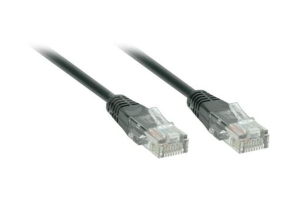 Solight UTP Cat.5e kabel - 3m, černý (SSC1103E)