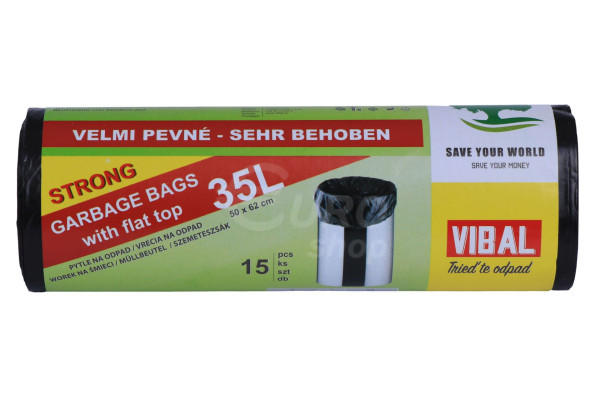 Vibal pytle na odpad 35l, 50x62cm/15ks