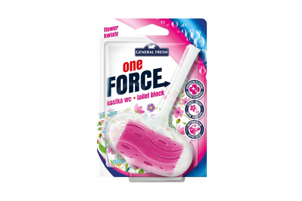 General Fresh One Force WC blok 40g - vůně květin