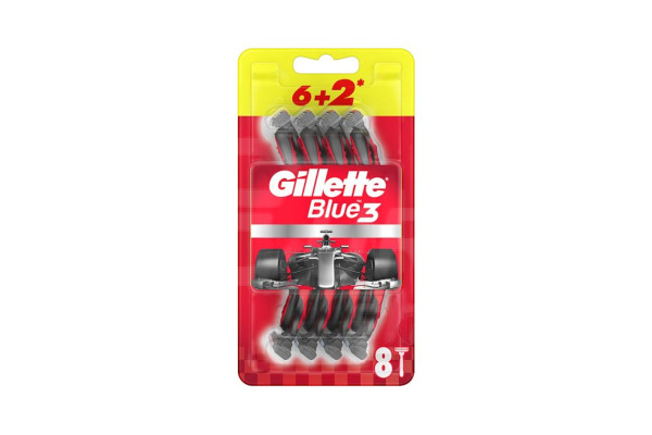Holítka Gillette Blue3 8ks - jednorázová