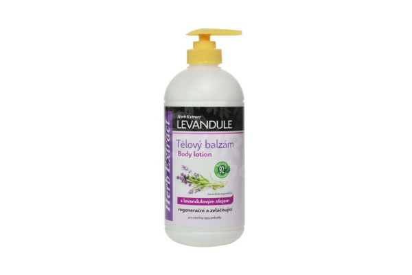Tělový balzám Herb Extract 500ml Levandulový olej