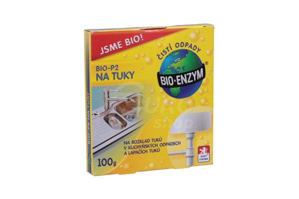 Přípravek k rozkladu tuků Bio-Enzym 100g