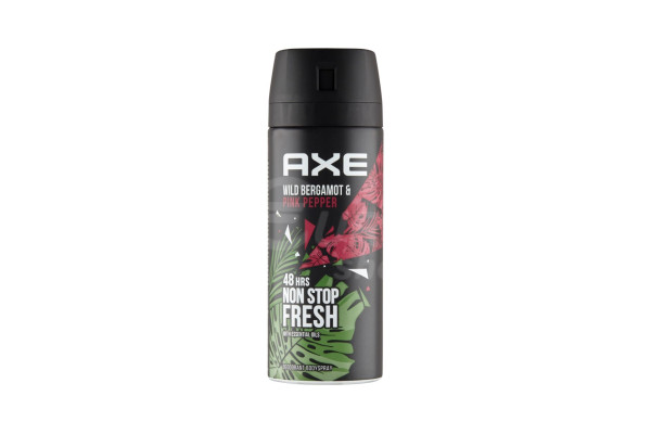 Pánský deodorant Axe 150ml Wild Fresh Bergamot & Pink Pepper
