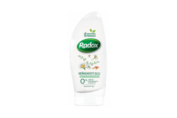 Dámský sprchový gel Radox 250ml Heřmánkový olej