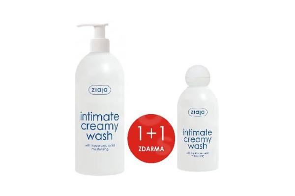 Dámská intimní hygiena 500ml + 200ml 1+1 Ziaja Intima