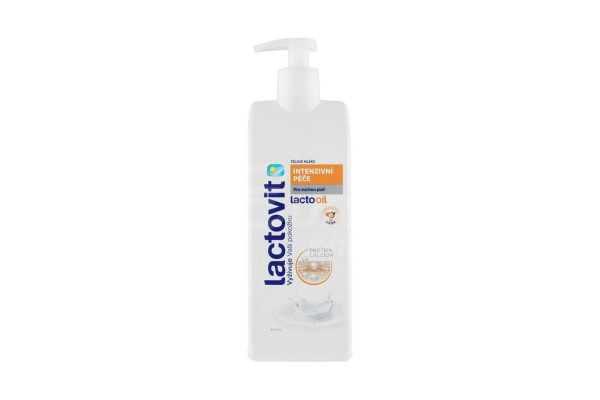 Dámské tělové mléko Lactovit 400ml Lactooil