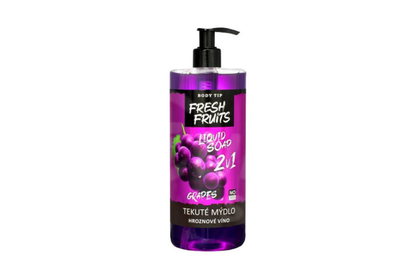 Tekuté mýdlo Body Tip 500ml Hroznové víno