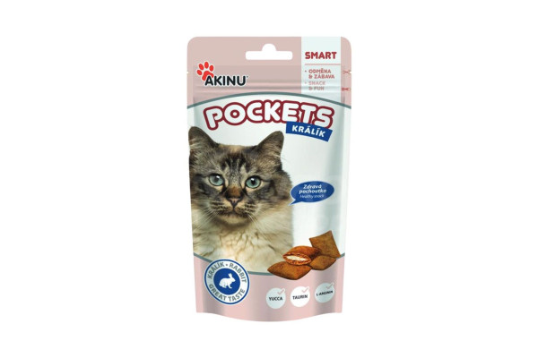 Polštářky Akinu Pockets 40g Králičí