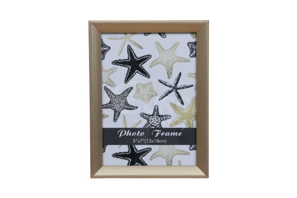 Fotorámeček Unihouse umělá hmota HVĚZDICE 13x18cm Zlatý