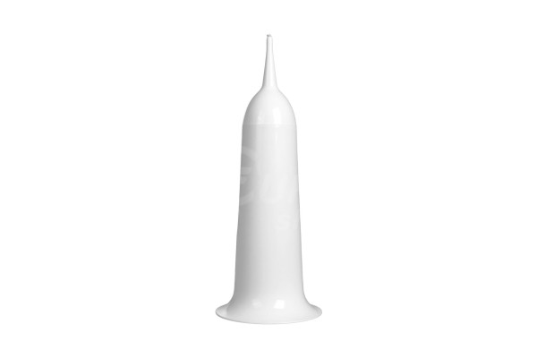 Hřbitovní váza Don-Plast plastová FLAKON 35cm bílá