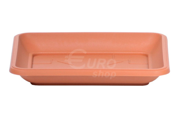 Miska pod květináč Prosperplast plastová TERRA 22x3cm Terakota