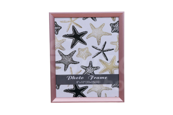 Fotorámeček Unihouse umělá hmota HVĚZDICE 20x25cm Rosegold