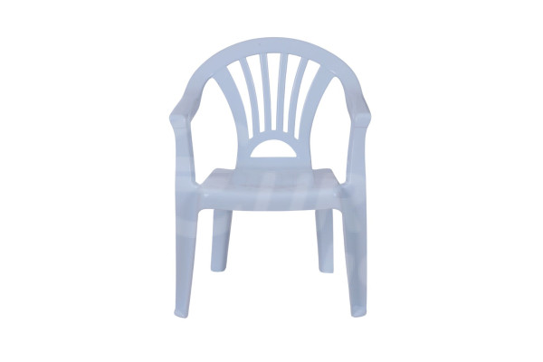 Židlička dětská PlasticForte plastová Bílá