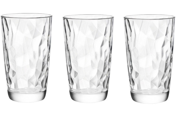 Sada sklenic Bormioli DIAMOND 3ks 470ml