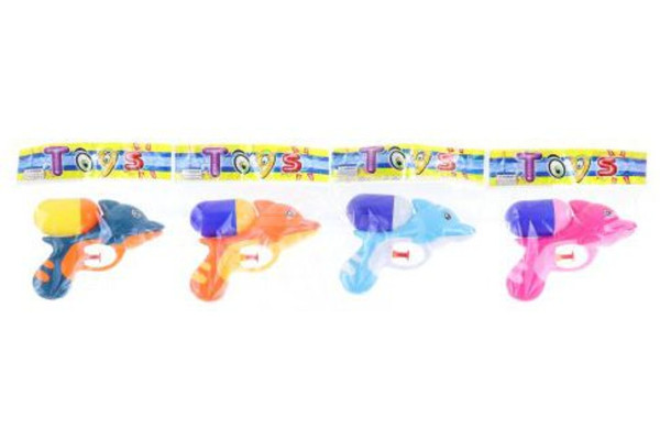 Vodní pistol plastová Delfín 15cm