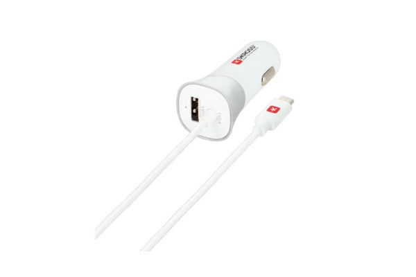 USB nabíjecí autoadaptér SKROSS Micro (DC29)