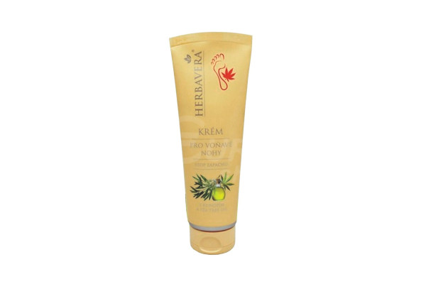 HerbaVera krém na nohy 120ml Konopí a tea tree oil