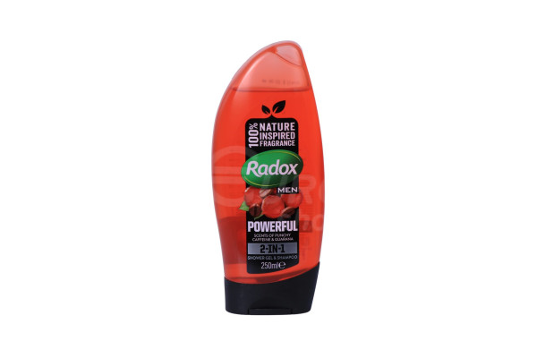 Pánský sprchový gel Radox 250ml Powerful 3v1