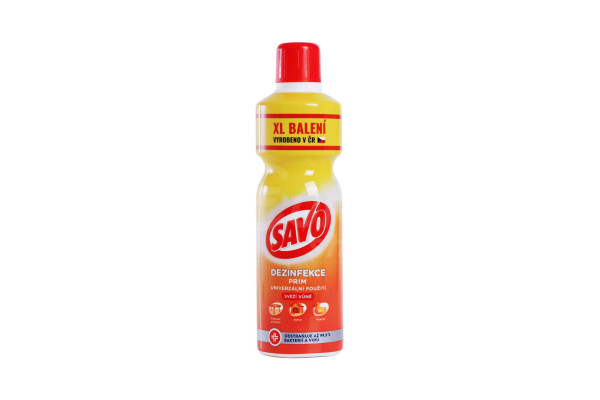 Dezinfekce Savo PRIM-SVĚŽÍ VŮNĚ 1,2L
