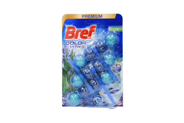 WC blok Bref Color Activ 3 x 50 g Eucalyptus