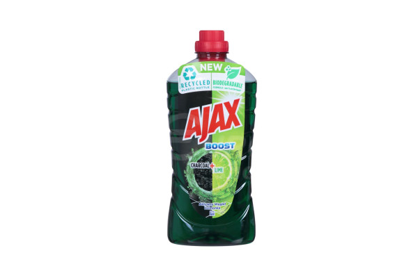 Univerzální přípravek na podlahy Ajax BOOST-CHARCOAL A LIME 1L