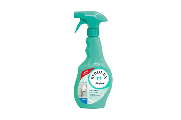 Čistič na nábytek proti prachu Sidolux M 400ml Classic