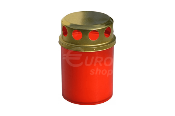 Hřbitovní svíčka Admit LABD červená