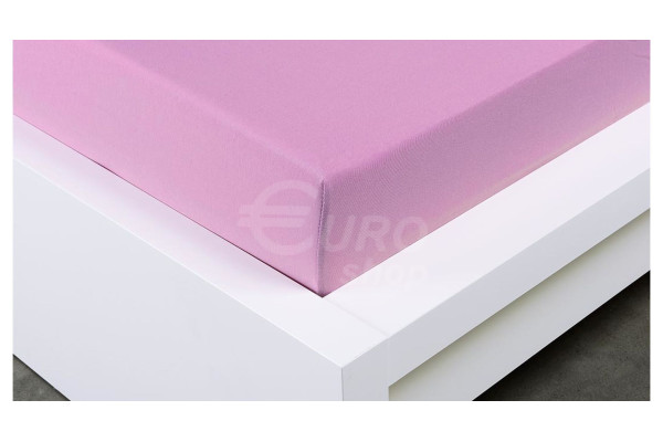 Prostěradlo jersey Euro Living 90x200cm Levandulové