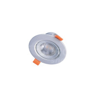 Solight LED podhledové světlo 9W, 4000K - náklopné, stříbrné (WD217)