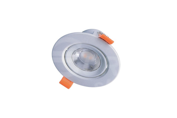 Solight LED podhledové světlo 9W, 4000K - náklopné, stříbrné (WD217)