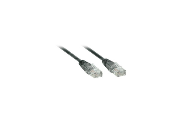 Solight UTP Cat.5e kabel - 10m, černý (SSC11XE0E)
