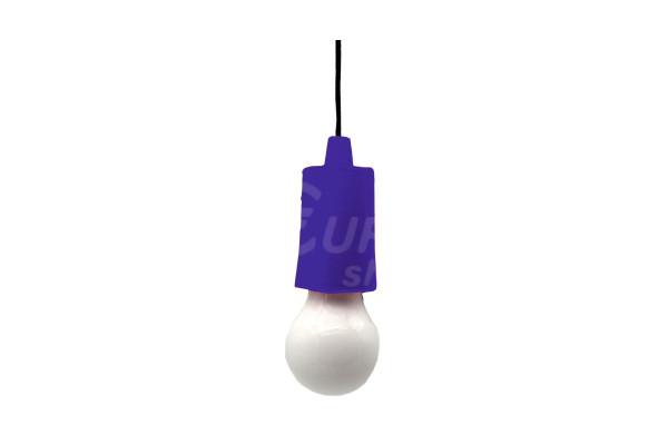 Solight LED svítilna - žárovka modrá