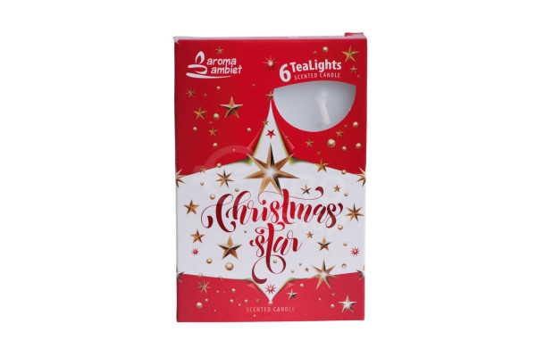 Vonné čajové svíčky 6ks Santo Christmas Star