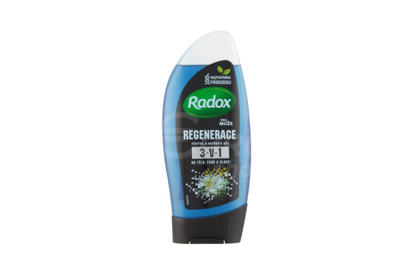 Pánský sprchový gel Radox 250ml - Fenykl & mořská sůl