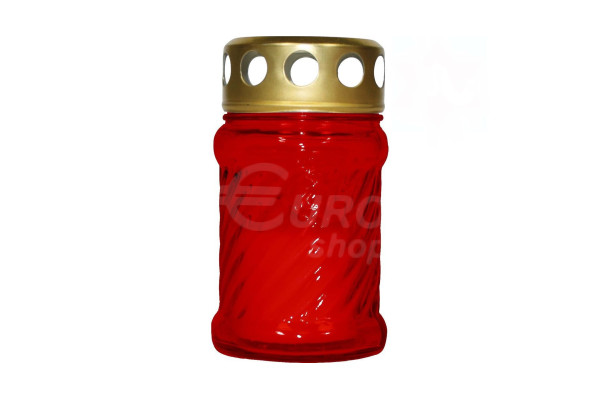 Hřbitovní svíčka Bispol W002 červená
