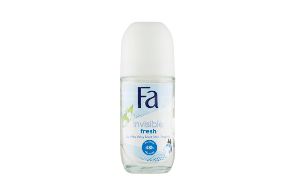 Dámský deodorant Fa roll on 50ml Invisible fresh