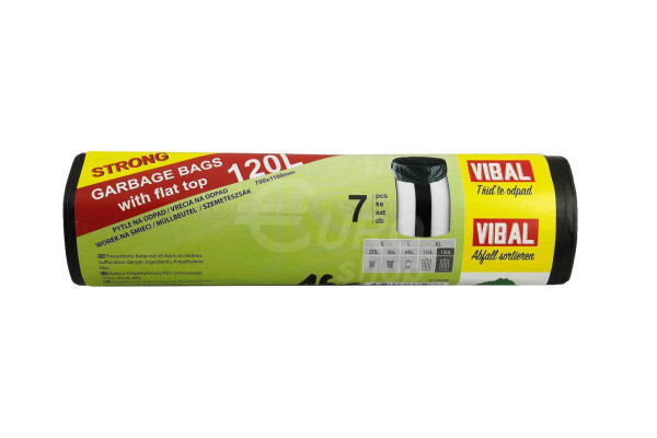 Vibal pytle na odpad 120l, 70x110cm/7ks